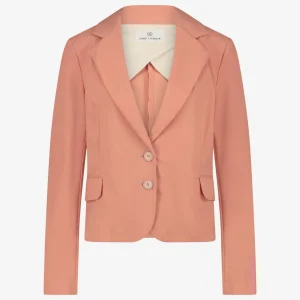 Jane Lushka Atina Blazer Technical Jersey | Apricot