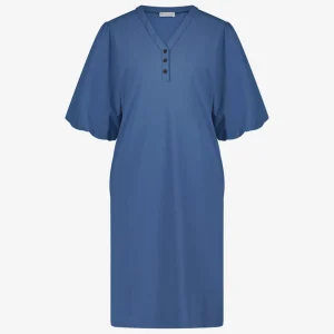 Jane Lushka Ava Dress Technical Jersey | Mid Blue
