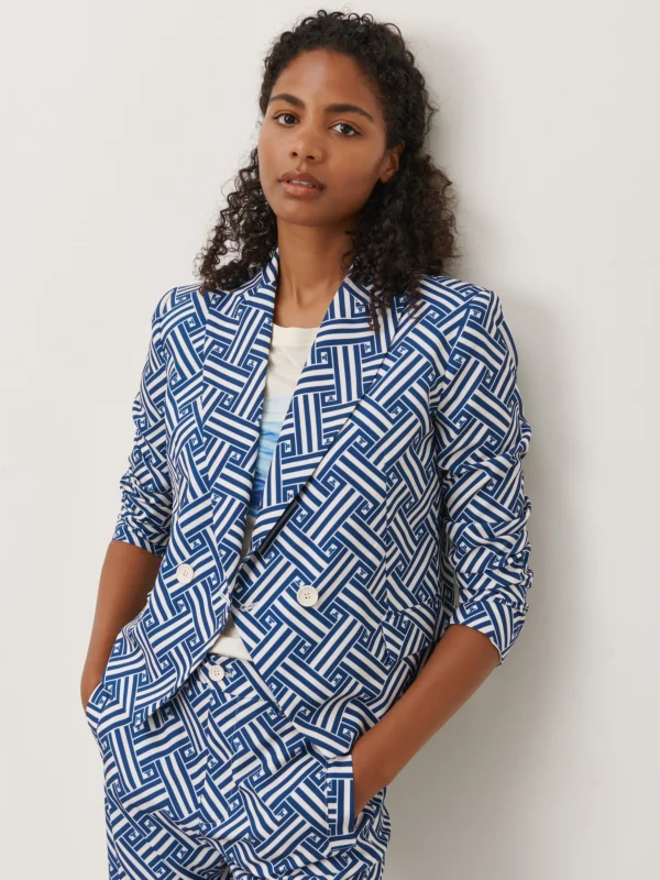 Jane Lushka Bart Blazer | Blue