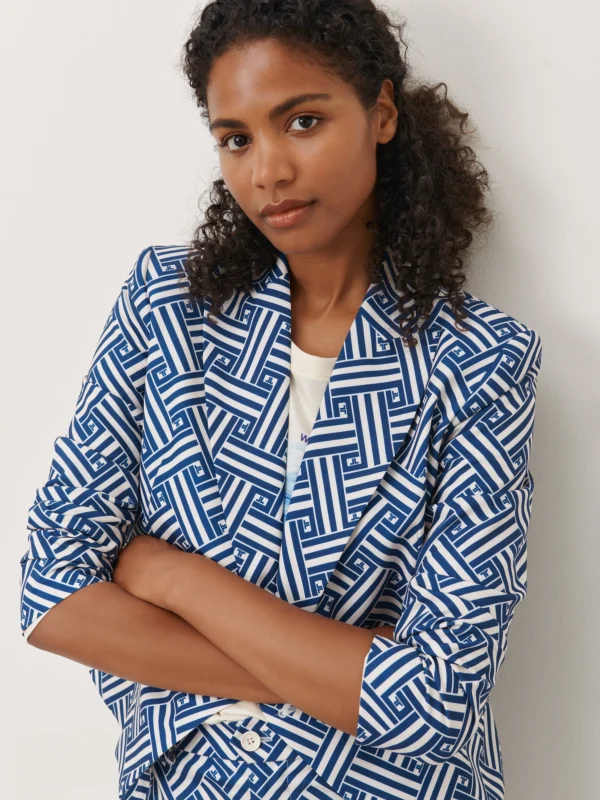 Jane Lushka Bart Blazer | Blue