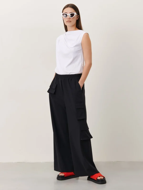 Jane Lushka Bloom Top Technical Jersey | White