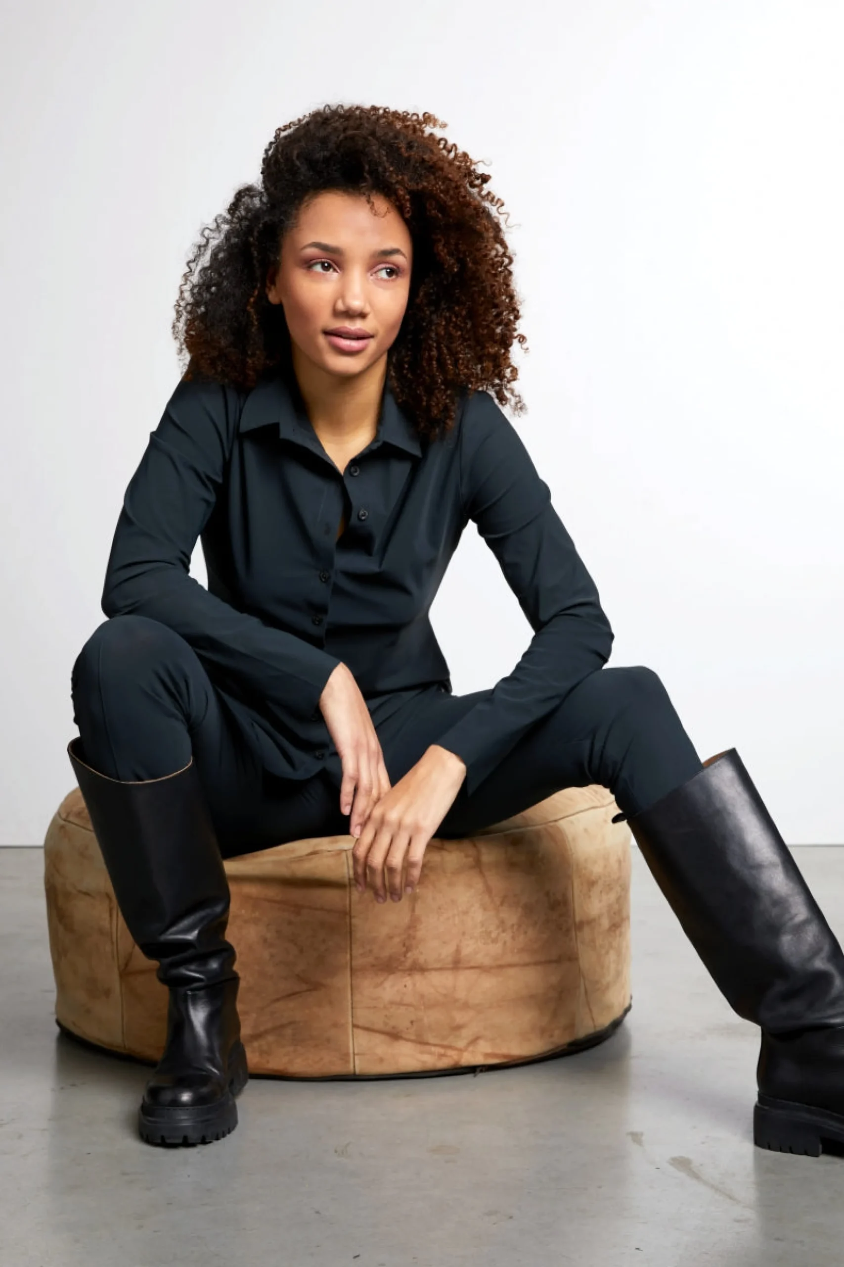 blouse_betty_easy_wear_te_0-2.webp Jane Lushka Blouse Betty Easy Wear Technical Jersey | Grigio Notte