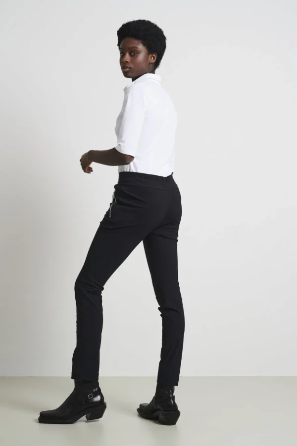 Jane Lushka Blouse Betty Easy Wear Technical Jersey | White