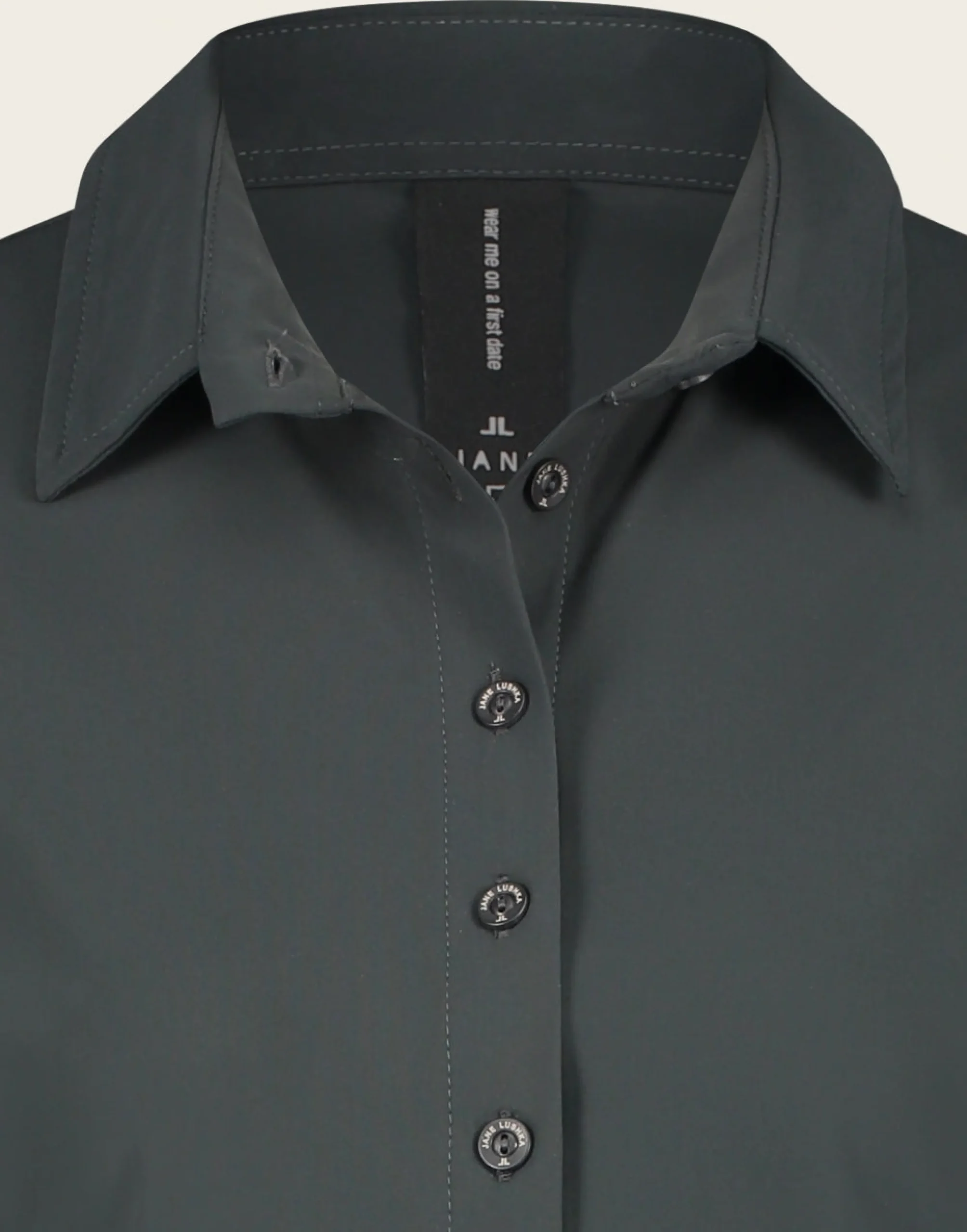 blouse_betty_easy_wear_te_4-2.webp Jane Lushka Blouse Betty Easy Wear Technical Jersey | Grigio Notte