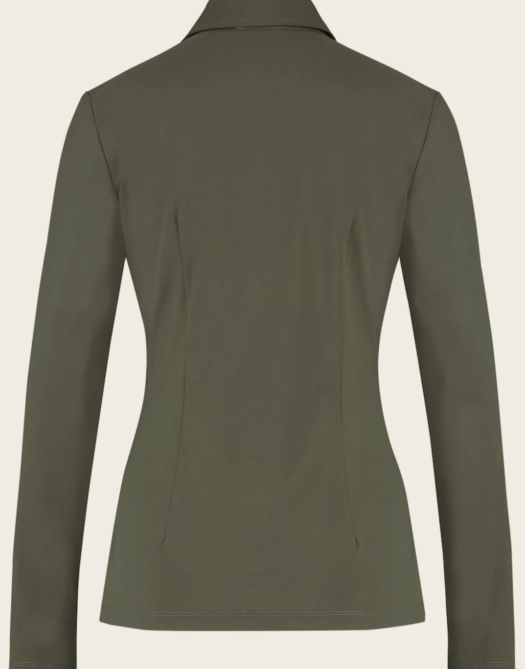 blouse_betty_easy_wear_te_9.webp Jane Lushka Blouse Betty Easy Wear Technical Jersey | Army