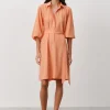 Jane Lushka Carlen Short Dress | Orange