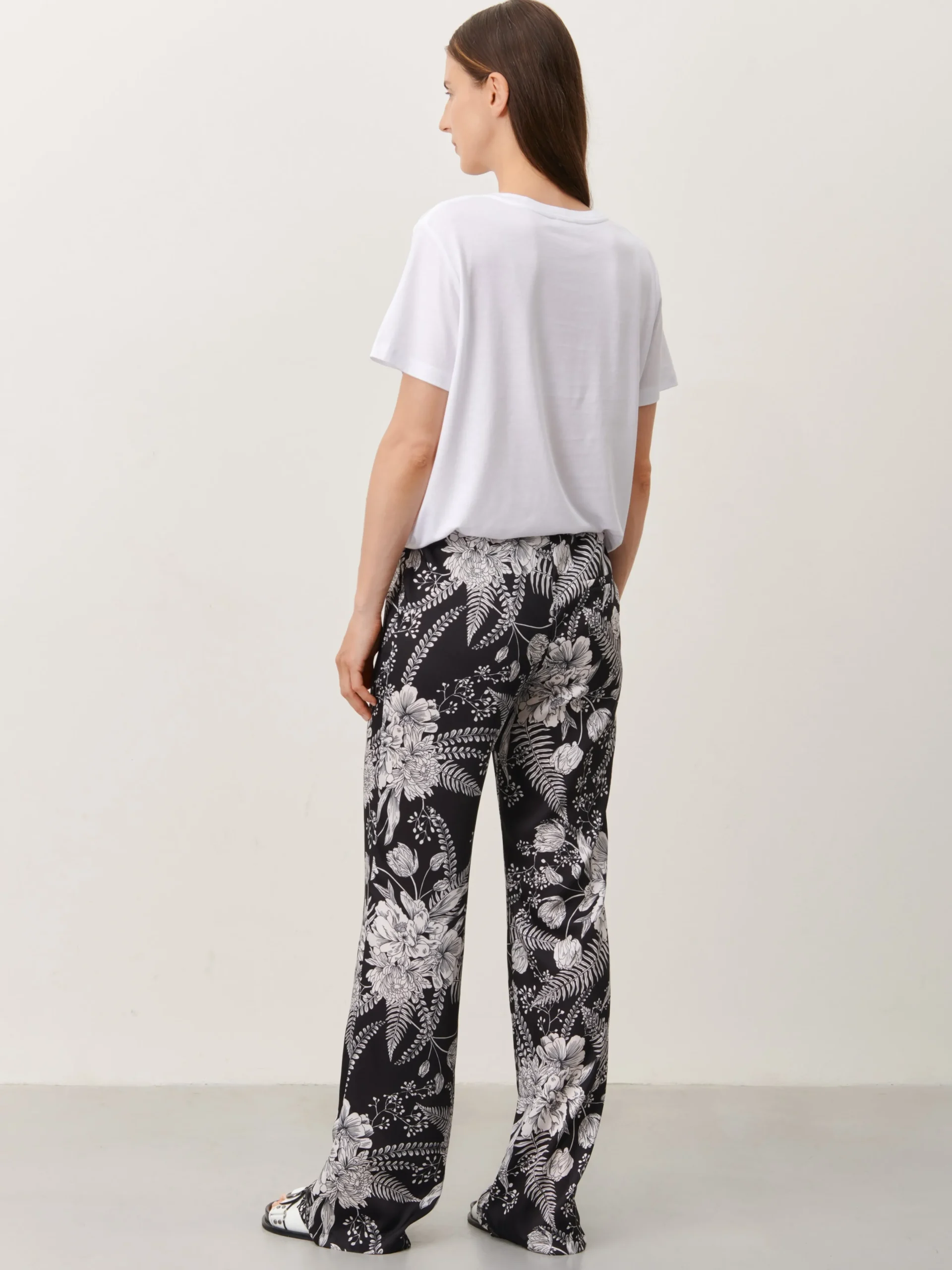 carola_pants__black_white_1.webp Jane Lushka Carola Pants | Black White