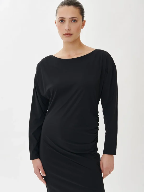Jane Lushka Dion Dress Technical Jersey | Black