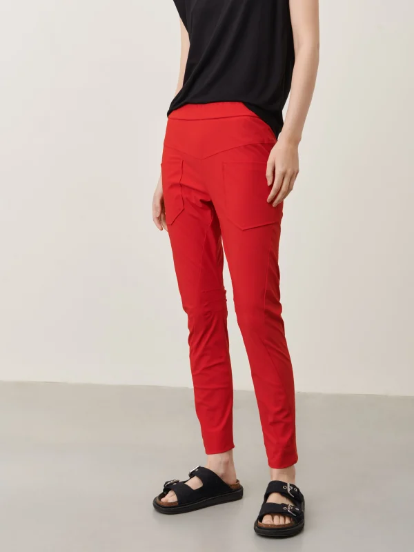 Jane Lushka Doris Pants Technical Jersey | Red