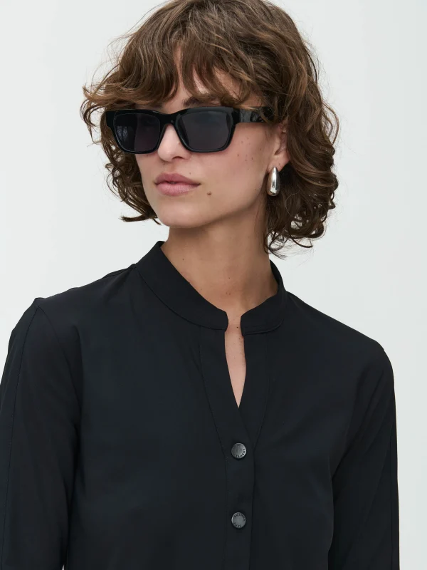 Jane Lushka Dress Eva Easy Wear | Black