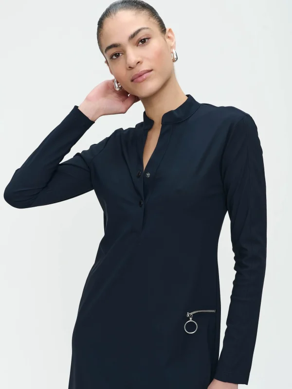 Jane Lushka Dress Eva Easy Wear | Blue