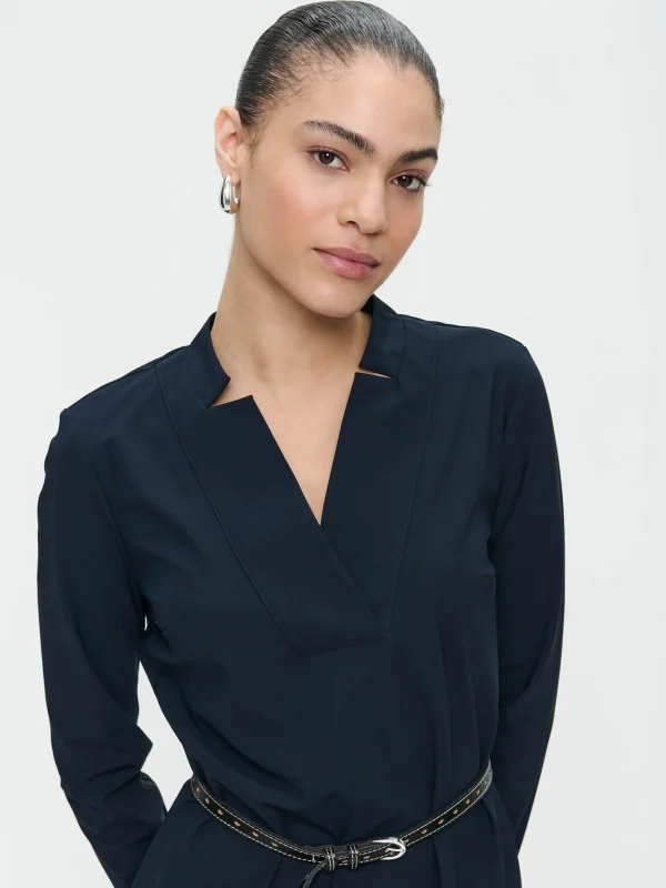 Jane Lushka Dress Kelly Technical Jersey | Blue