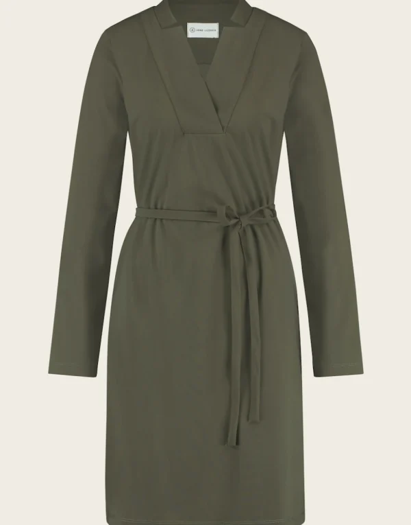 Jane Lushka Dress Kelly Technical Jersey | Army