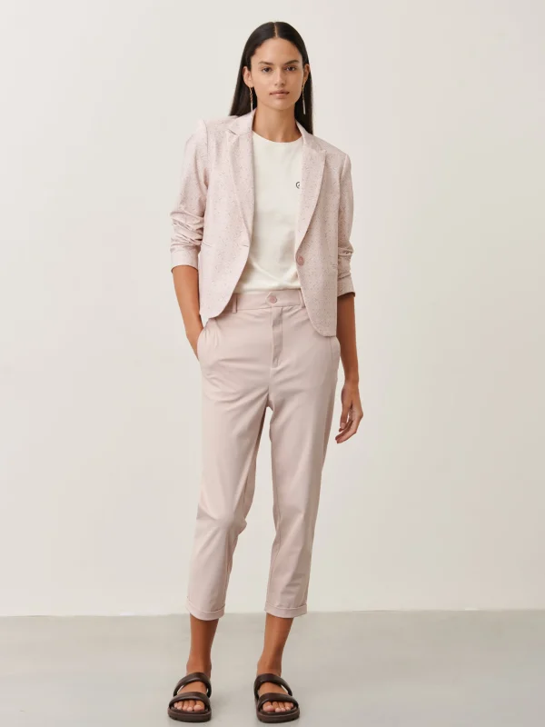 Jane Lushka Elvira Blazer Technical Jersey | Pudra