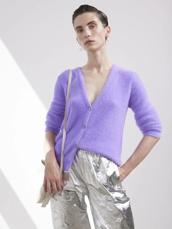 Jane Lushka Favola Cardi | Violet