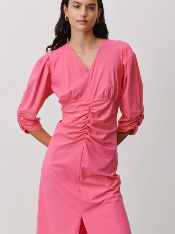 Jane Lushka Hilde Dress Technical Jersey | Pink