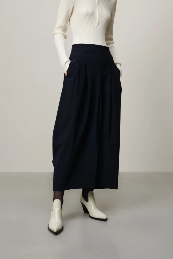 Jane Lushka Jack Skirt Technical Jersey | Blue