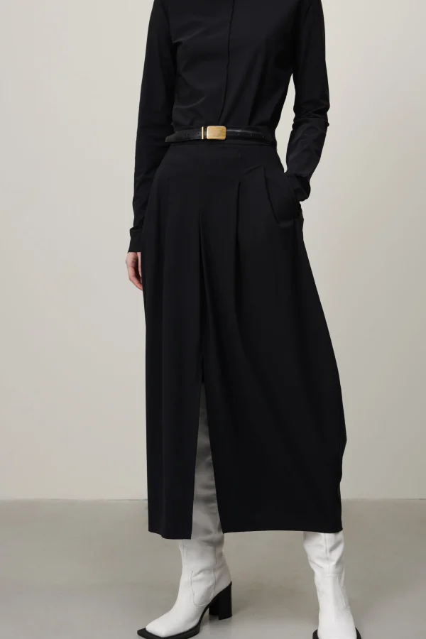 Jane Lushka Jack Skirt Technical Jersey | Black