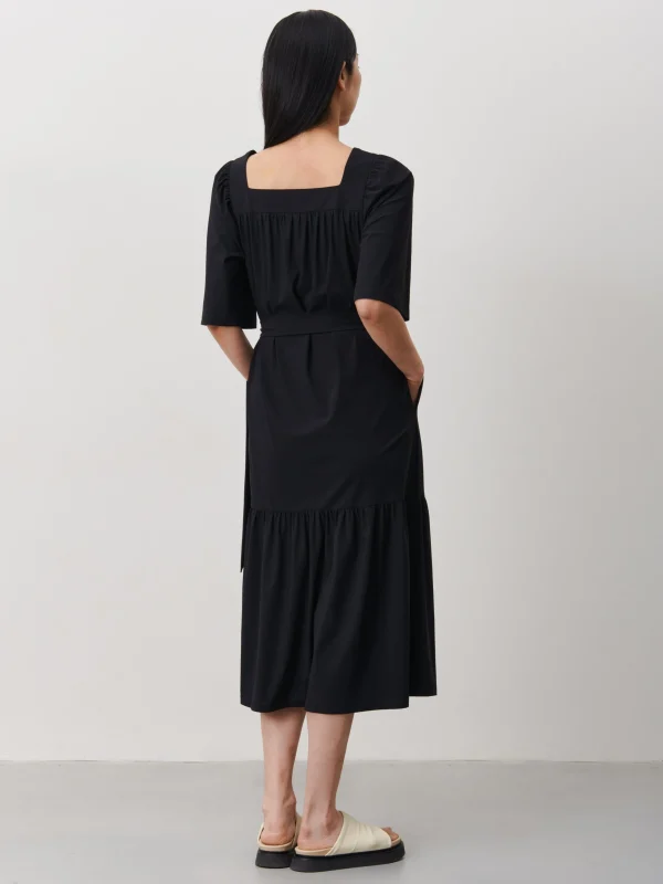 Jane Lushka Jasmine Dress Technical Jersey | Black