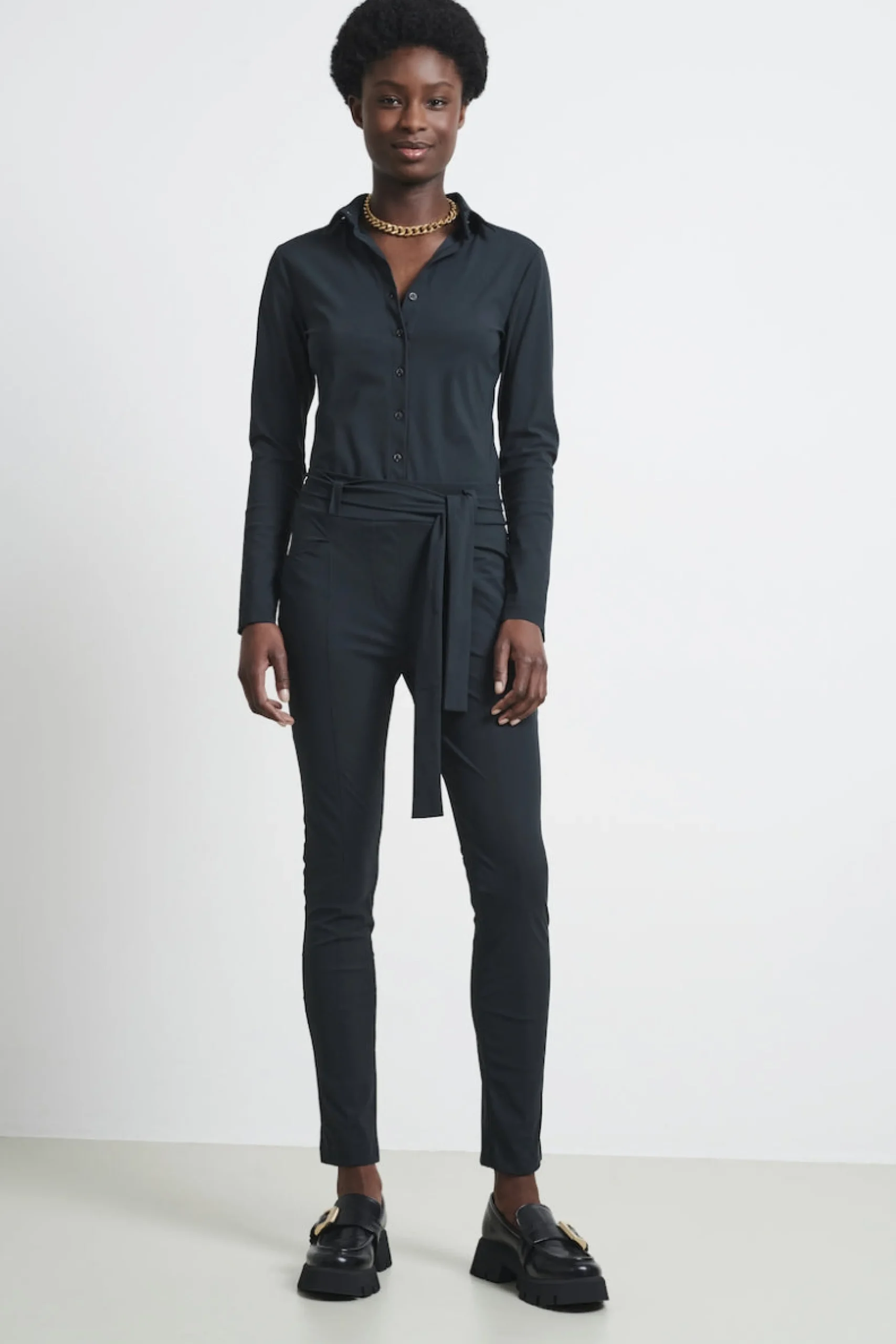 jumpsuit_diana_easy_wear__0-2.webp Jane Lushka Jumpsuit Diana Easy Wear Technical Jersey | Grigio Notte
