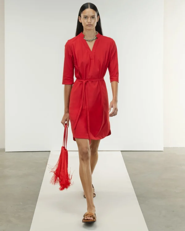 Jane Lushka Kendal Dress Technical Jersey | Red