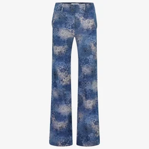 Jane Lushka Landa Pants Technical Jersey | Blue