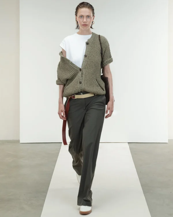 Jane Lushka Landa Pants Technical Jersey | Army