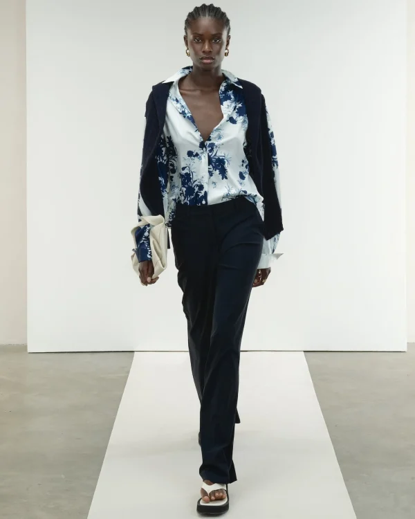 Jane Lushka Landa Pants Technical Jersey | Blue