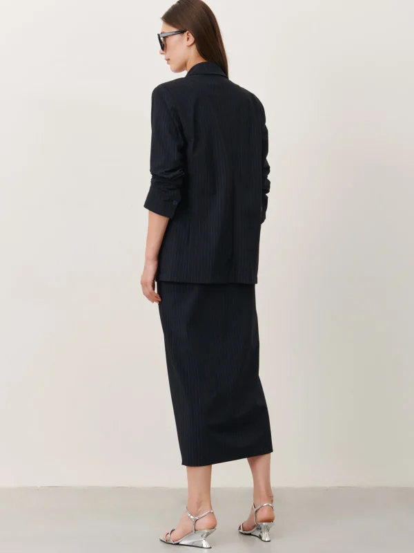 Jane Lushka Laris Blazer Technical Jersey | Blue