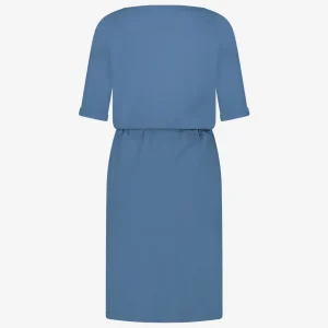 Jane Lushka Lea Dress Technical Jersey | Mid Blue