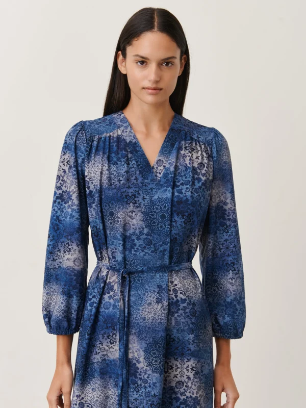 Jane Lushka Lizzete Dress Technical Jersey | Blue