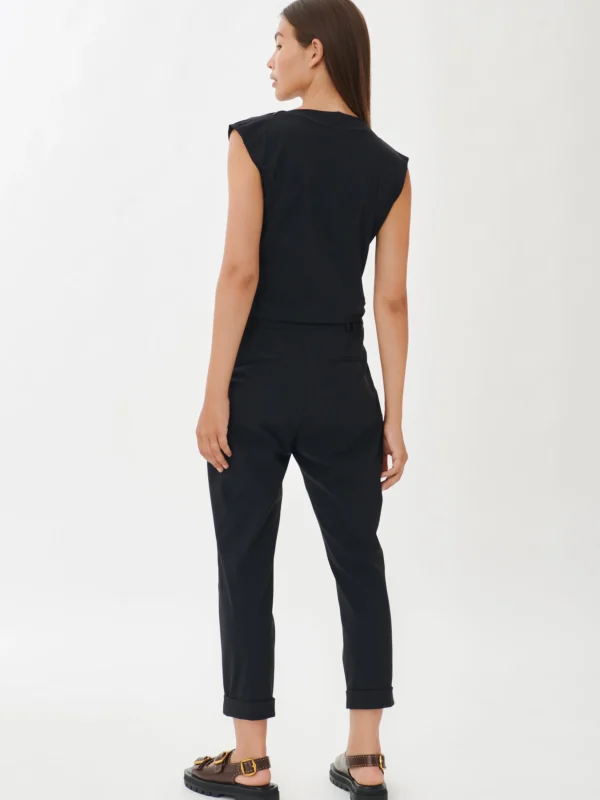 Jane Lushka Nelly Top Technical Jersey | Black