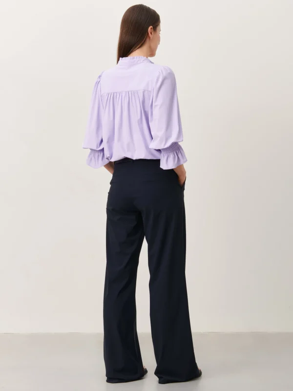 Jane Lushka Olivia Blouse Technical Jersey | Lila