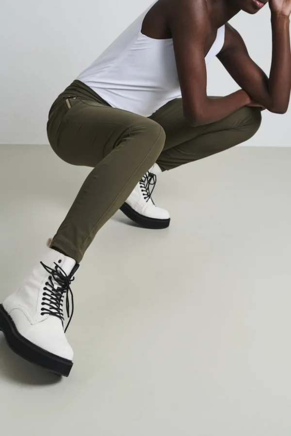 Jane Lushka Pants Anna Technical Jersey | Army