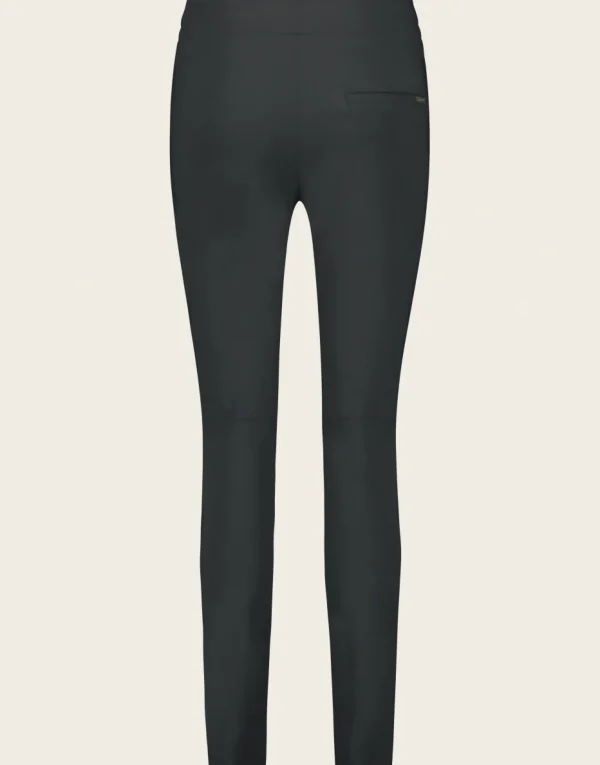 Jane Lushka Pants Emma-straight Leg Fit Technical Jersey | Grigio Notte