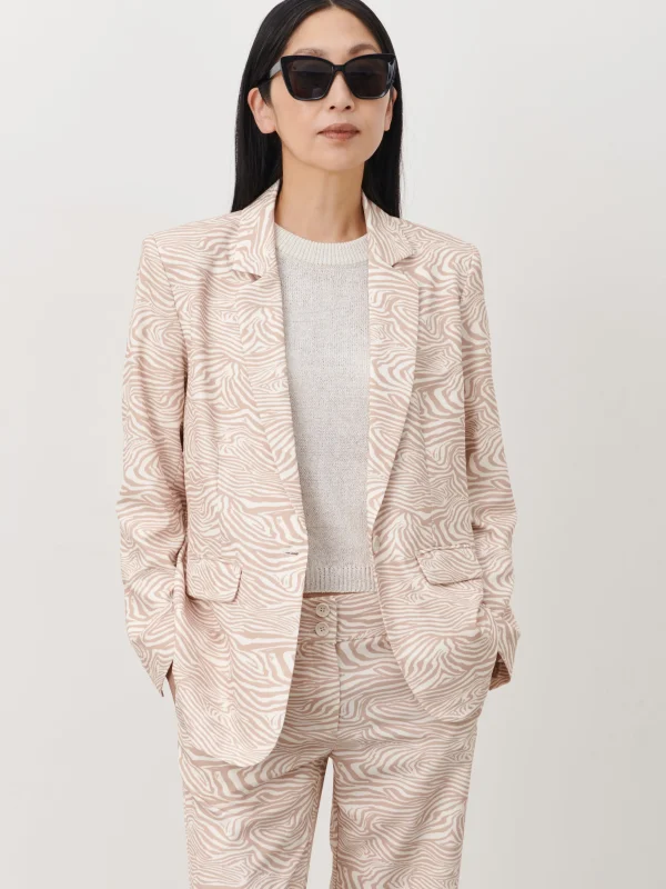 Jane Lushka Plaza Blazer | Beige