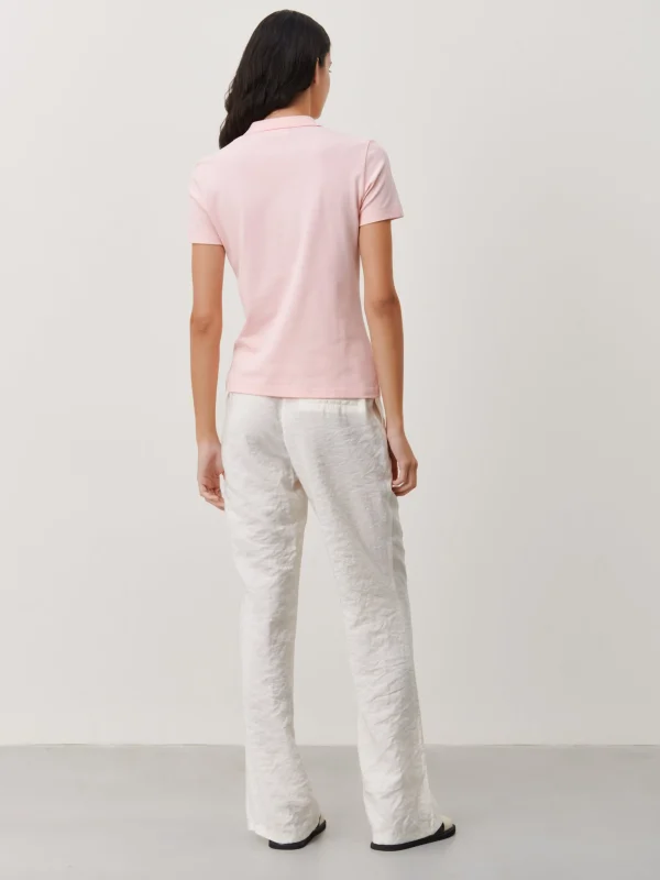 Jane Lushka Polo Shirt Organic Cotton | Rose