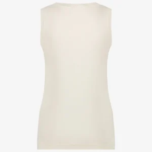 Jane Lushka Rib Top Organic Cotton | Gardenia