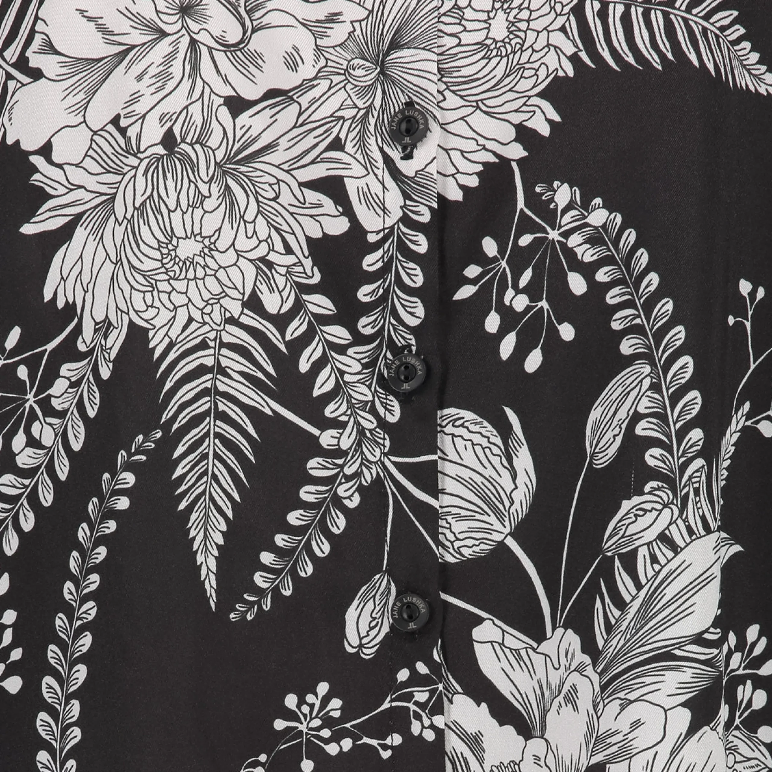 romi_blouse__black_white_5.webp Jane Lushka Romi Blouse | Black White