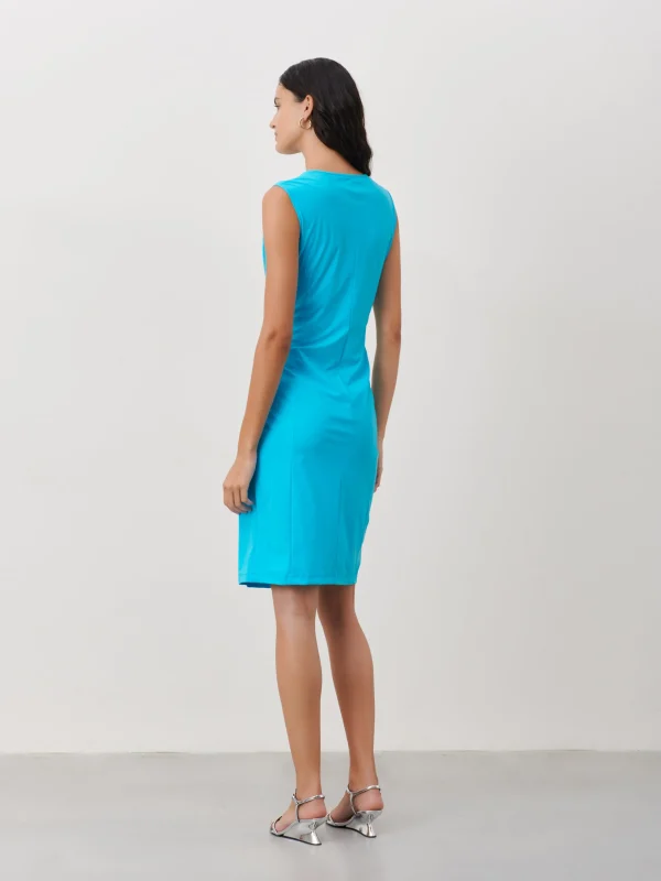 Jane Lushka Scarlet Dress Technical Jersey | Light Blue