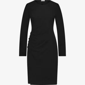 Jane Lushka Scarlet Dress-LS Technical Jersey | Black