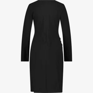 Jane Lushka Scarlet Dress-LS Technical Jersey | Black
