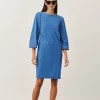 Jane Lushka Silke Dress Technical Jersey | Mid Blue