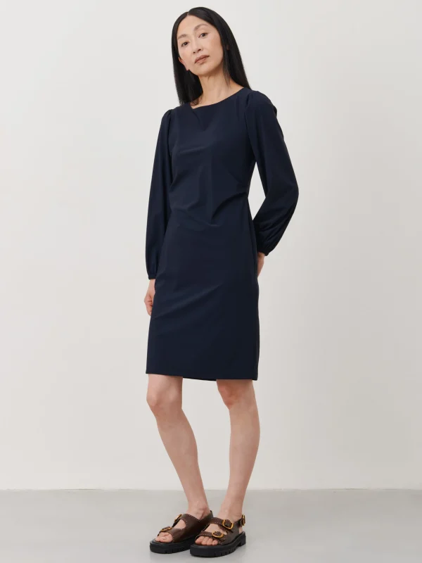 Jane Lushka Silke Dress Technical Jersey | Blue