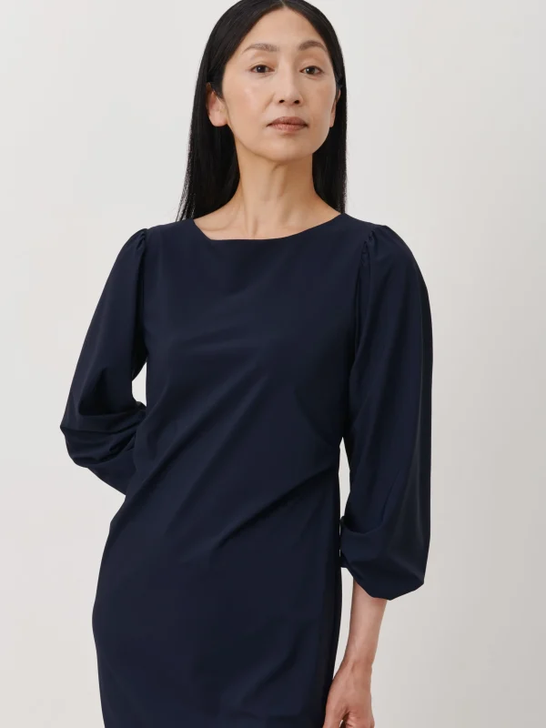 Jane Lushka Silke Dress Technical Jersey | Blue