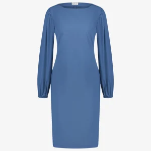 Jane Lushka Silke Dress Technical Jersey | Mid Blue