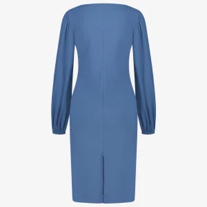 Jane Lushka Silke Dress Technical Jersey | Mid Blue
