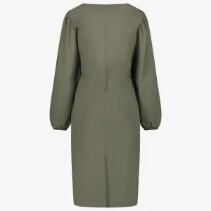Jane Lushka Silke Dress Technical Jersey | Army