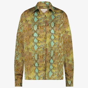 Jane Lushka Sisi/P Blouse | Multi Green