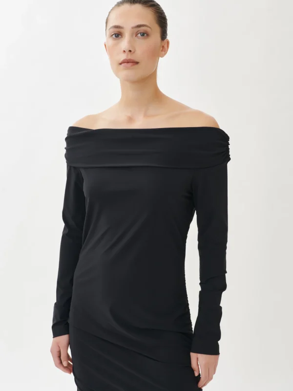 Jane Lushka Sonia Dress Technical Jersey | Black